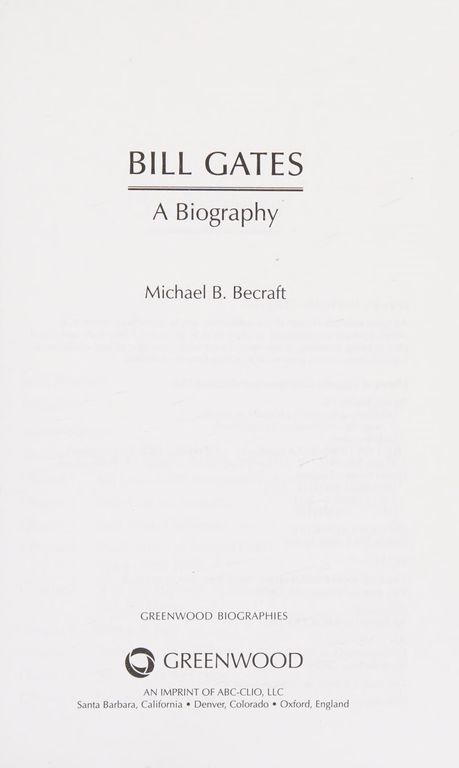 Bill Gates cover