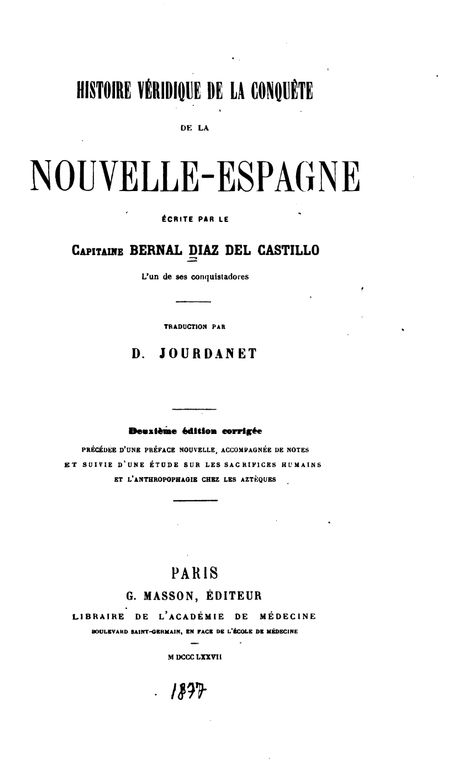 Historia verdadera de la conquista de la Nueva España cover
