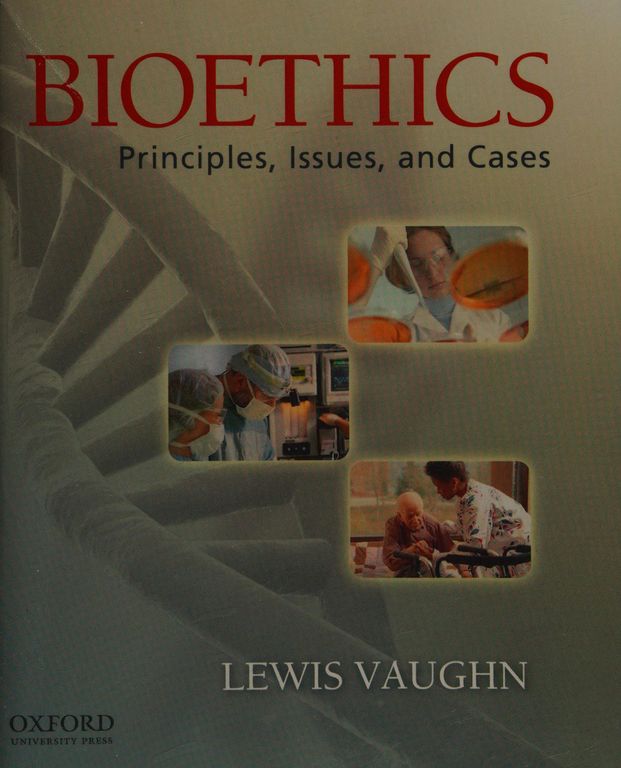 Bioethics cover