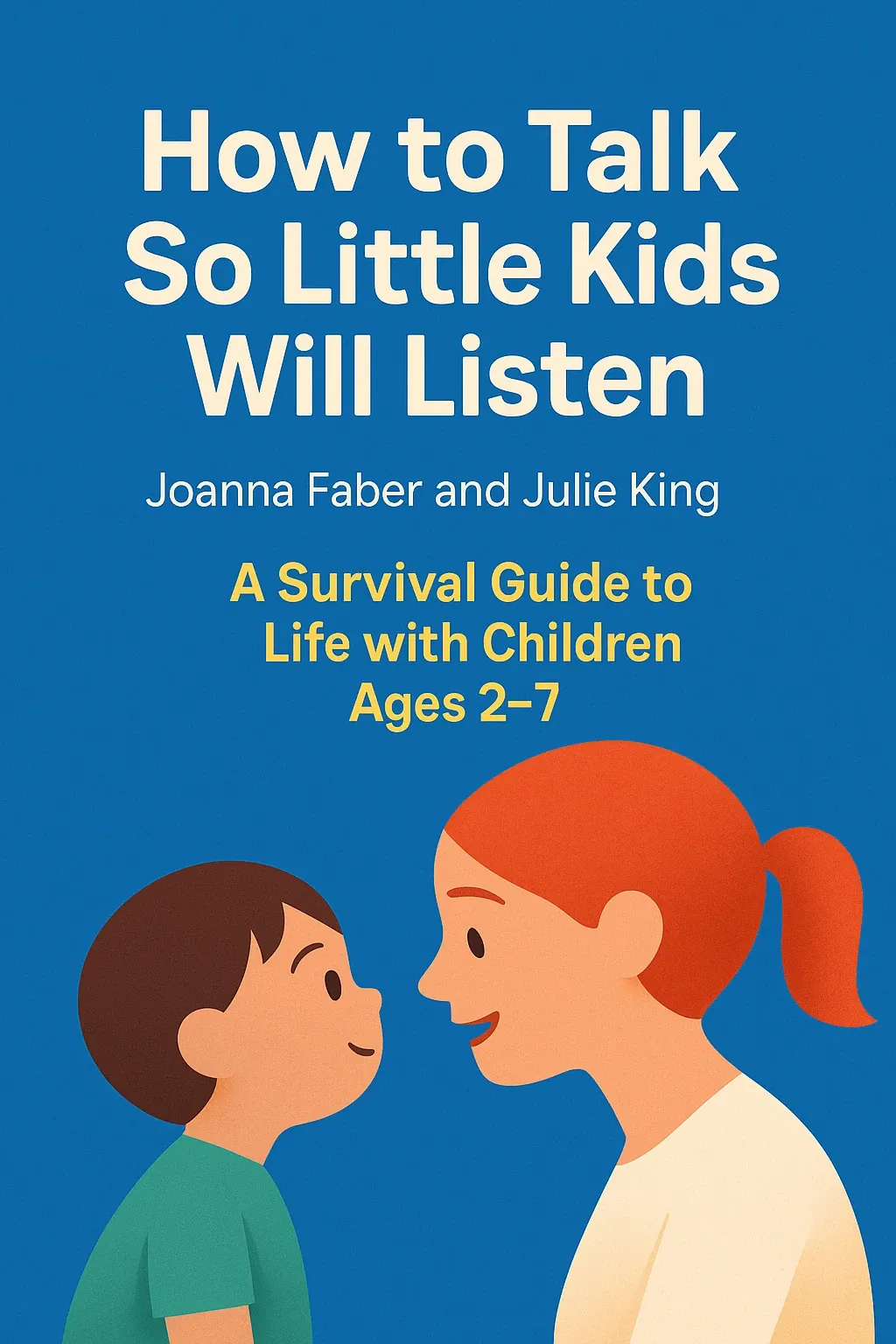 How to Talk So Little Kids Will Listen cover