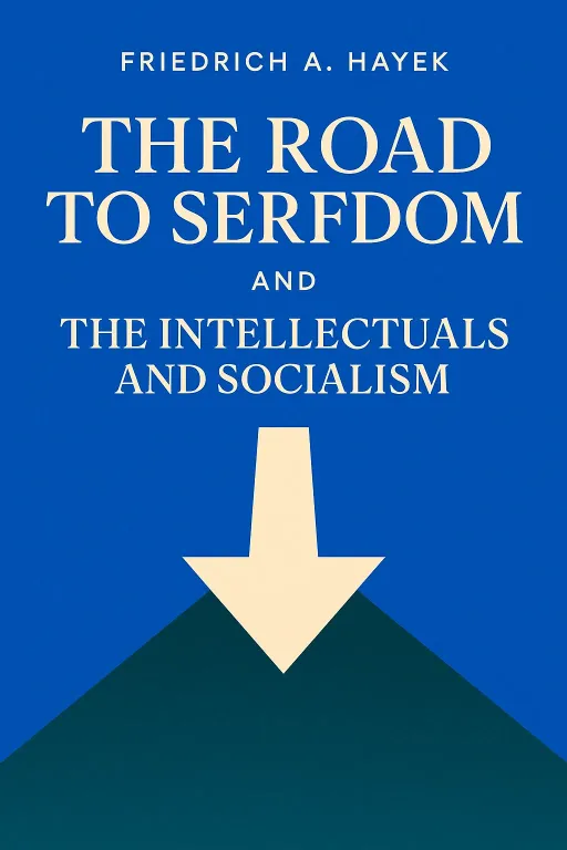 The Road to Serfdom with The Intellectuals and Socialism cover