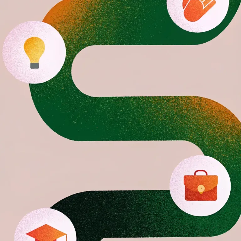 Squiggle Your Way to Career Bliss! cover