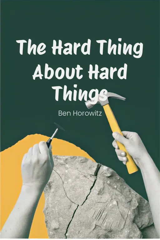 The Hard Thing About Hard Things cover